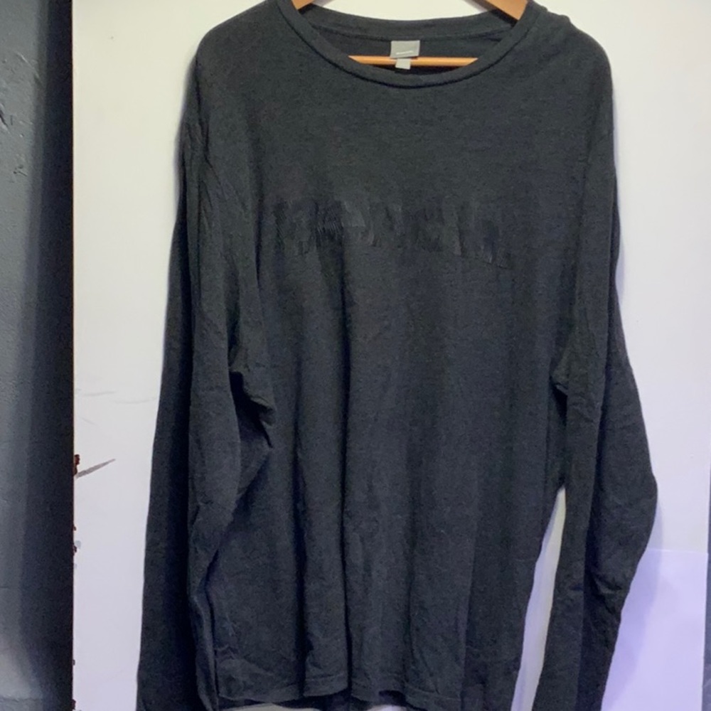 Men Bench long sleeve grayish green xxl